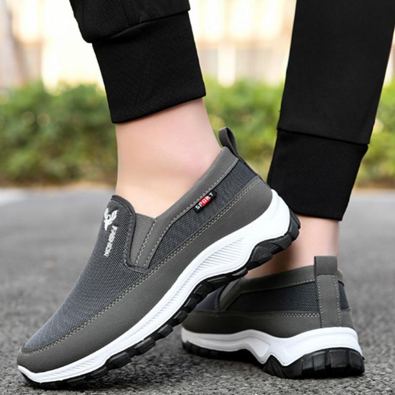 Atmungsaktive Herren-Vulkanisierschuhe, atmungsaktive Sommer-Mesh-Wanderschuhe, bequeme Reiseschuhe, geeignet für Outdoor-Aktivitäten