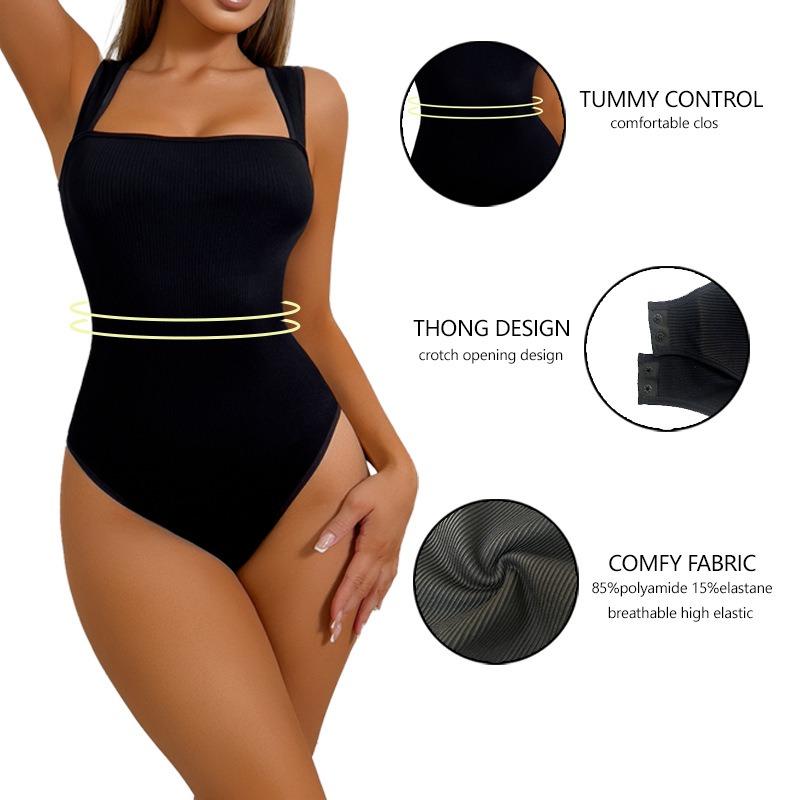 Seamless One Piece Body Shaper Waist Cincher Tummy Control Butt Lift Bodysuit