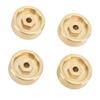 RC Car Counterweight Block Stable Durable Brass Wheel Weights Adapter for HOBBYPLUS 118 4WD CP18P