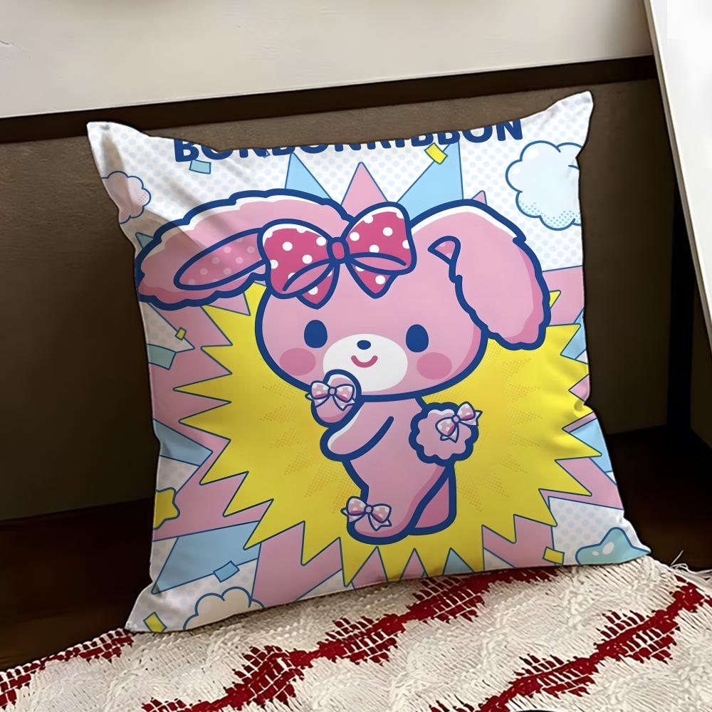 Cartoon BBONBONRIBBON Cushion Cover Reversible Soft Durable Pillow Cover Home  Car MultiScene Use for Daily Comfort