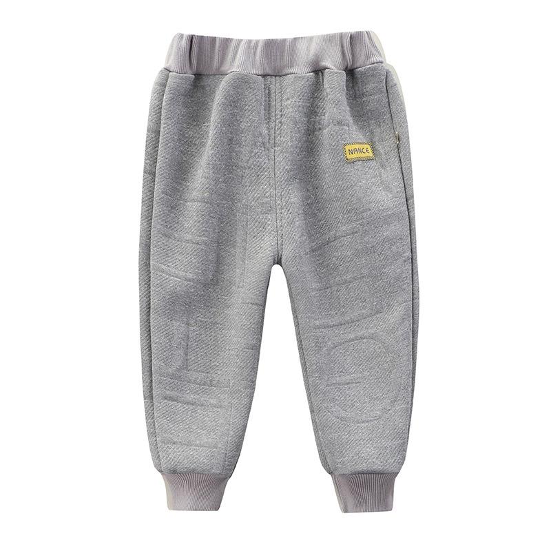 Pantaloni de trening pentru copii, baieti, fete, toamna iarna, pantaloni grosi, ocazional, pantaloni sport largi, pantaloni pentru copii cu litere Kawaii