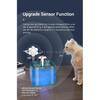 ROJECO Cat Water Fountain Filter LED Automatic Pet Water Dispenser For Cat Accessories Auto Drinker for Cats Drinking Fountain
