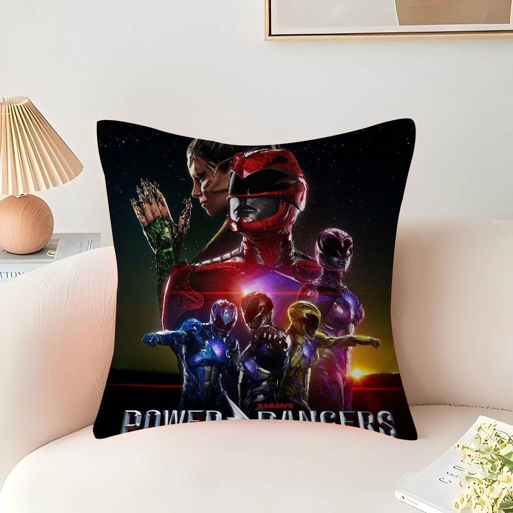 COOl Power R-Rangers Pillow Gift Home Office Decoration Bedroom Sofa Car Cushion Cover case 45x45