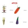4/9/14/31PCS Rabbit Chewing Toys Molar Toys Natural Hay Sticks Hamster Teeth Training Kit Chinchilla Rat Gerbil Bunny Toys