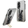 For Honor 70 5G Cell Phone Case Cartoon Rabbit PC+TPU Back Cover with Kickstand