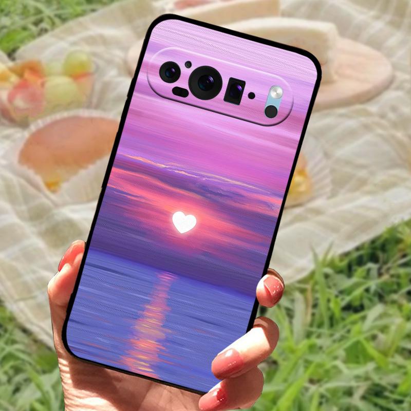 Für Google Pixel 9 Pro XL Hülle GGX8B Mode Weiches Silikon TPU Handy Schutzhülle Für Google Pixel9 Pro XL 5G Stoßfänger Abdeckung