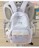 Schoolbag Japanese new high-value cute plaid bow backpack soft huhu sweet little fairy travel small backpack