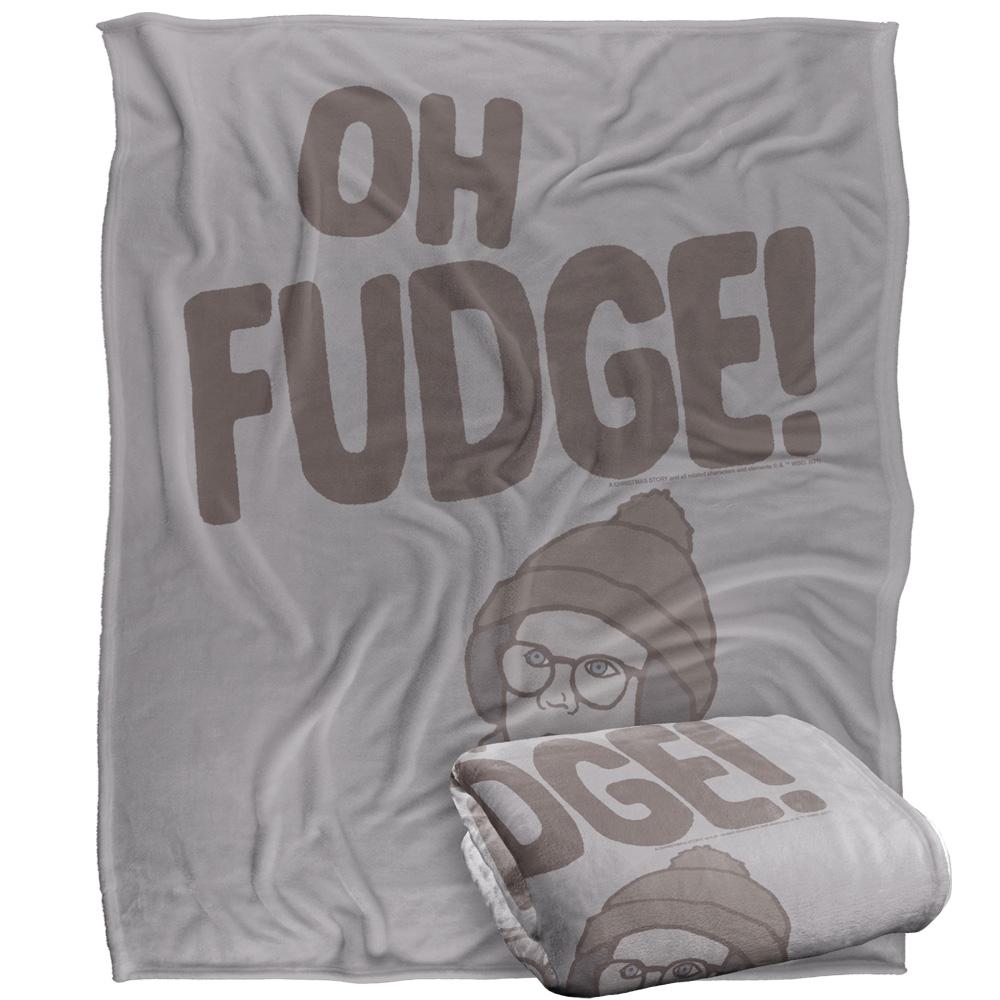 A Christmas Story Oh Fudge! Blanket