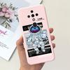 New For Tecno Spark 6 Case Space Astronaut  Dinosaur Soft Silicone Black Pink Cover For Tecno Spark6 KE7 Bumper Phone Case Funda