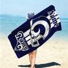 Personalized Rams Helmet Print Beach Towel Microfiber Beach Towel Thin Absorbent for Beach Swimming Yoga Bath Sports. 0910359