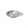 ShellShaped Bowl Nordic Stainless WaveShaped Serving Tray Decorative Deep Plate for Showroom