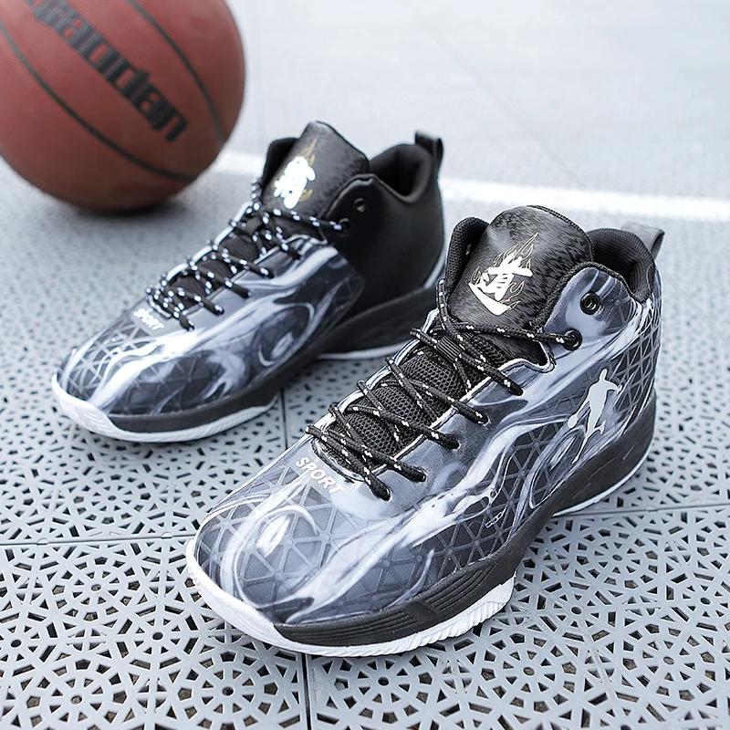 

Обувь для бега для мужчин, мужская нескользящая баскетбольная дышащая тренировочная спортивная обувь для мальчиков, износостойкие кроссовки для бега 45