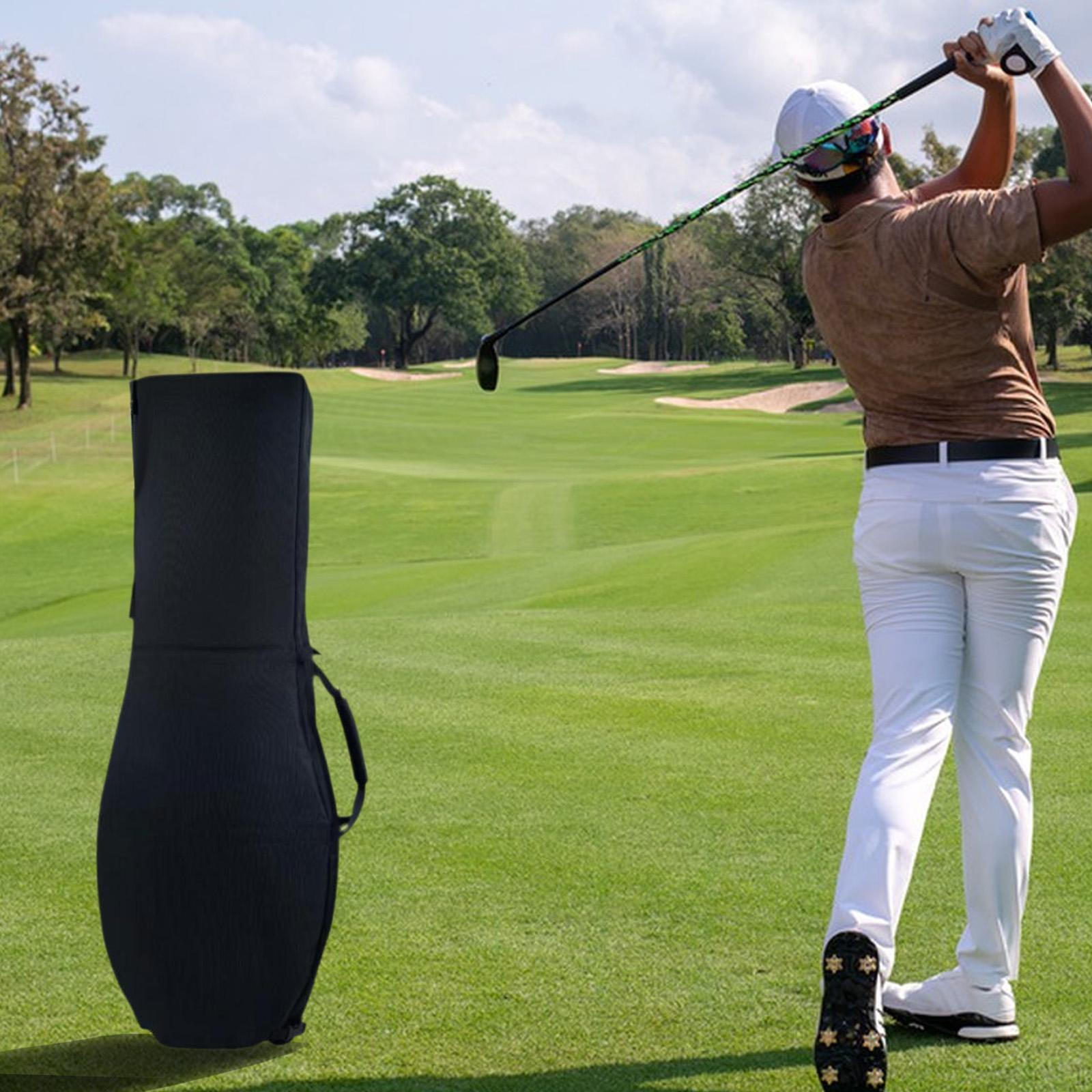 

Сумка для гольфа для авиаперелетов Чехол Органайзер Одобренный авиакомпаниями Переноска Складной Клуб