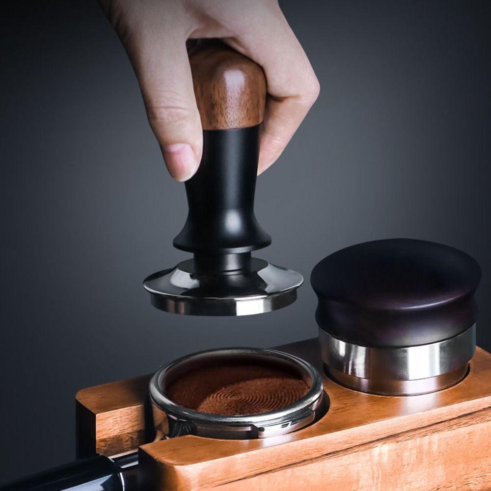 51/53/58MM Coffee Leveler Self-rebounding Coffee Powder Press Household Coffee Tamper Cafe