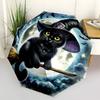 1pc Witch Cat Folding Umbrella, Durable, Suitable for Outdoor Activities or Rain, Suitable for Commuting yy251027117