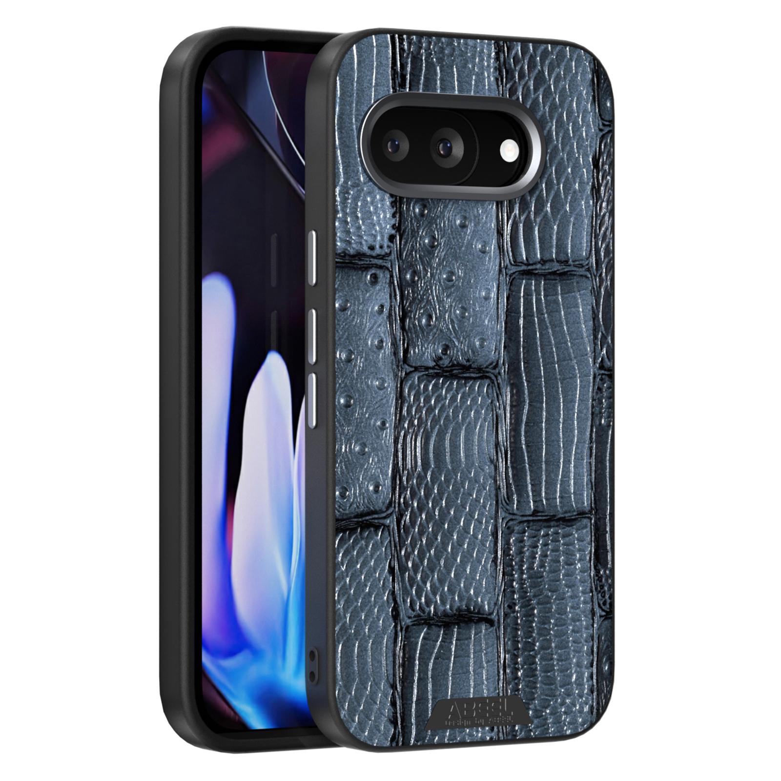 

ABEEL For Google Pixel 9a Magnetic Case Beast Texture Micro-Embossing Back Cover