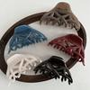 Schmetterlings-Haarklammern-Clips-Großes Hohl-Design Kunststoff-Klammern mit Herz-Sichere Materialien für Damen-Mode Hochsteckfrisuren