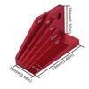 Angle Auxiliary Measuring Bevel Block Gauge Precision Woodworking Protractor  Woodworking Tools