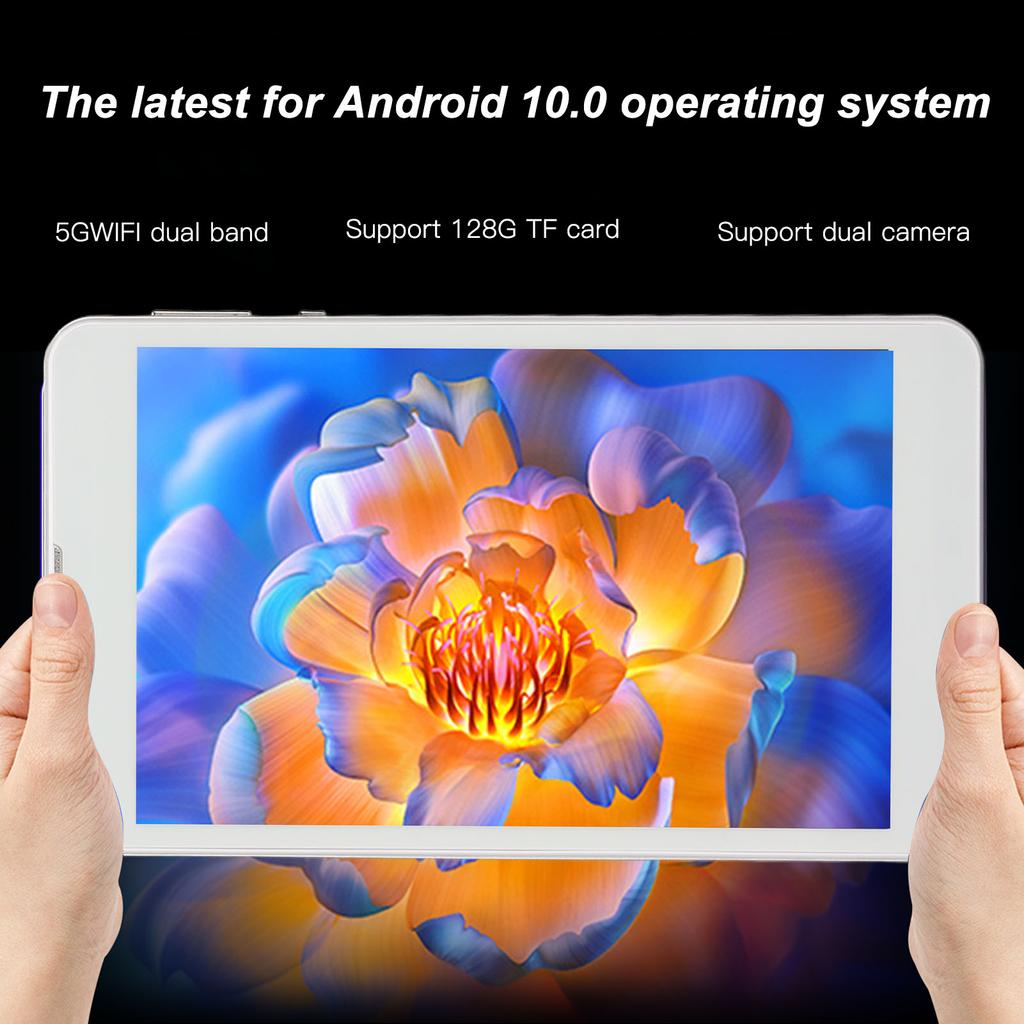 7 Zoll Kinder-Tablet 8 5G WLAN Dualband 2G 32G Unterstützung 128G TF-Karte 4500 mAh Akku Tragbares Tablet für Zuhause Schule