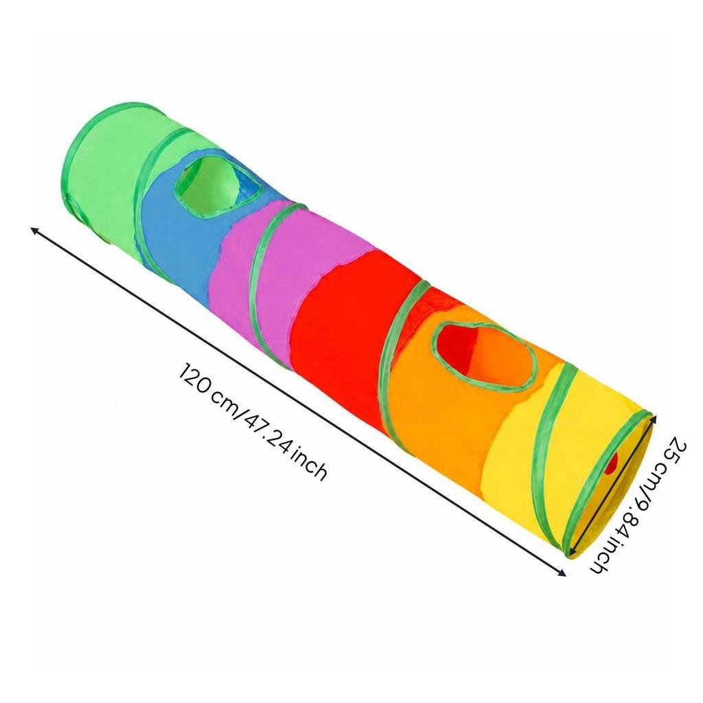 Lightweight Foldable Cat Tunnel | Easy To Store, Play Tunnel, for Small