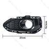 Front Bumper Fog Light Trim Grille Bezel Frame Cover Shell For Honda Fit 2018  Foglamp Cap Hood Lid Lampshape