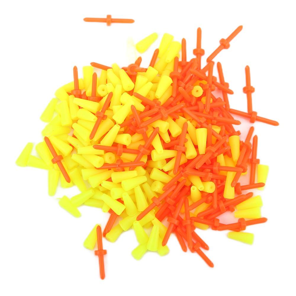 300PCS Reusable Bobber Stops Rubber Slip Bobber Stops Portable Fishing Bobber Stopper  Angling