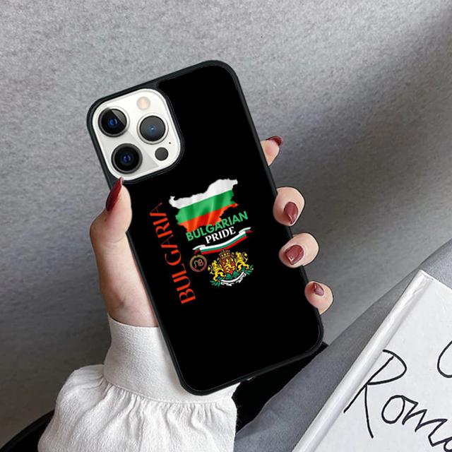 Bulgaria Passport Flag Map Phone Case Cover For iPhone 17 Air 16 15 14 plus 11 12 13 pro max coque Shell Fundas