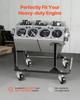 Engine Stand 750LBS/340KG Motor Hoist Dolly with 4-Caster Heavy-Duty Steel