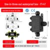 IP68 Waterproof Outdoor Junction Box with Terminals – Plastic High Power Rainproof Distribution Box with Ears