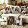 TThai GL Series ELEMENTS FreenBecky Pillow Case Square DoubleSided Sofa Cushion Cover Bedroom Bedside Pillow