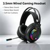 Xiaomi K1 RGB Over-Ear Gaming Headset Single USB 7.1/3.5 Interface for Desktop Computer Ideal for PUBG And Internet Cafes