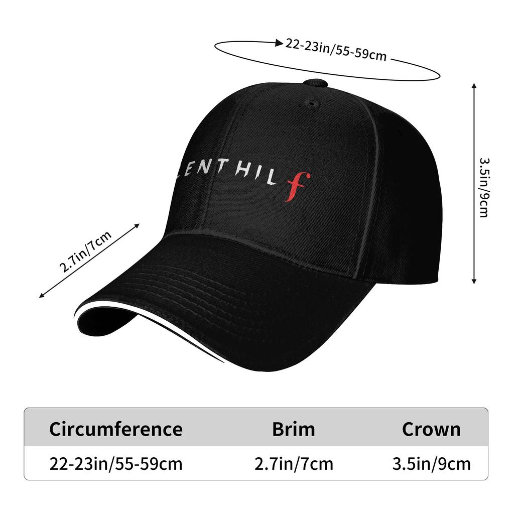 Silent Hill F Baseball Cap  Fashion Hip Hop Hats Summer Men Women Outdoor Sport Baseball Caps