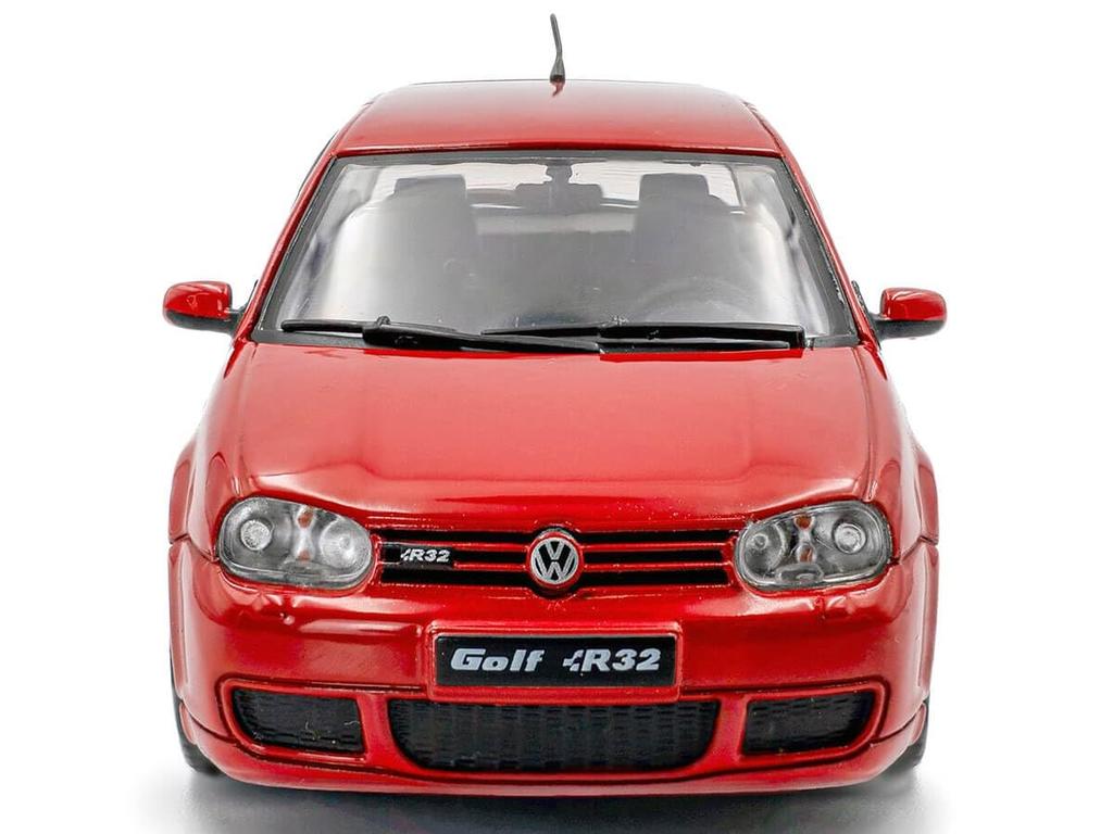 SOLID O 1/43 Scale Volkswagen Golf IV R32 2003 (Red) Finished Product S4313604