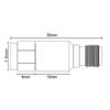 CA-35RS PL259 UHF Male To SO239 UHF Female CA-23RP N M To N F Radio Repeater Coaxial Anti-Lightning Antenna Surge Protector