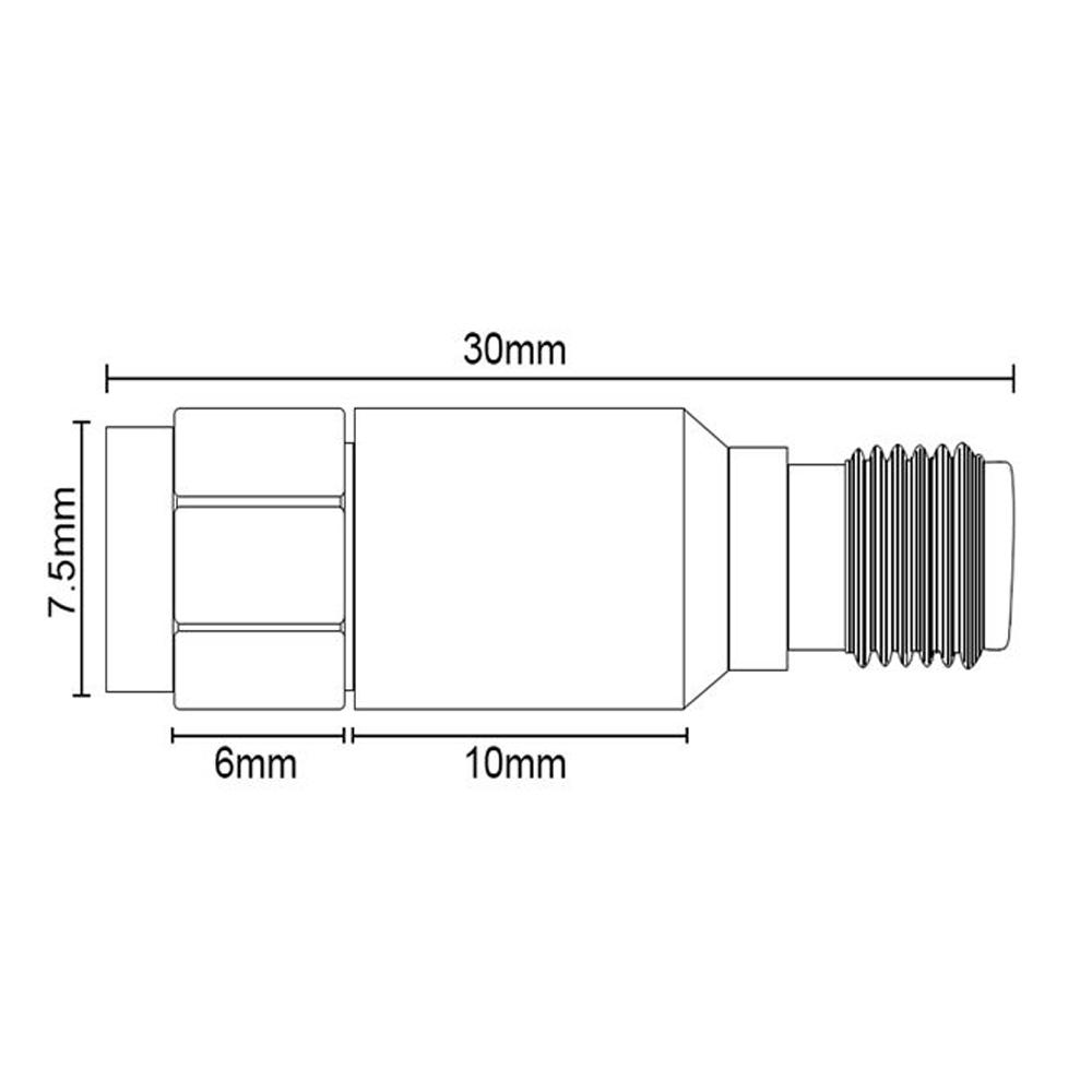 CA-35RS PL259 UHF Male To SO239 UHF Female CA-23RP N M To N F Radio Repeater Coaxial Anti-Lightning Antenna Surge Protector