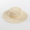 Casual Hand-woven Hollow Wide Brim Paper Straw Hat Outdoor Beach Sun Protection Straw Hat Trend