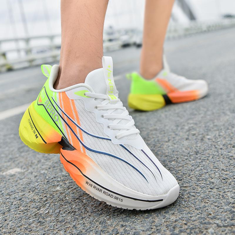 TUINANLE Nouvelles Chaussures de Course pour Couple: Chaussures de running basses élégantes, décontractées, à semelles épaisses, en mesh surdimensionné