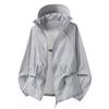 Summer new outdoor sunscreen clothing ultra-light and quick-drying anti-ultraviolet ice silk cool and breathable men's and women's sunscreen clothing