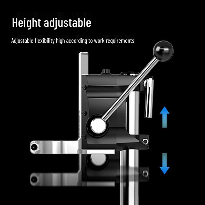 Japanese Multi-Function Electric Drill Stand: Converts to Bench Drill for Micro Household Tasks
