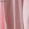 ZANZEA Women Patchwork Turn Down Collar Casual Long Sleeve Blouse