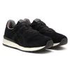 ONITSUKA TIGER Ally Leder Bequeme Vielseitige Rutschfeste Langlebige Low-Top Freizeitschuhe Unisex Sneaker Schwarz D701L-9090