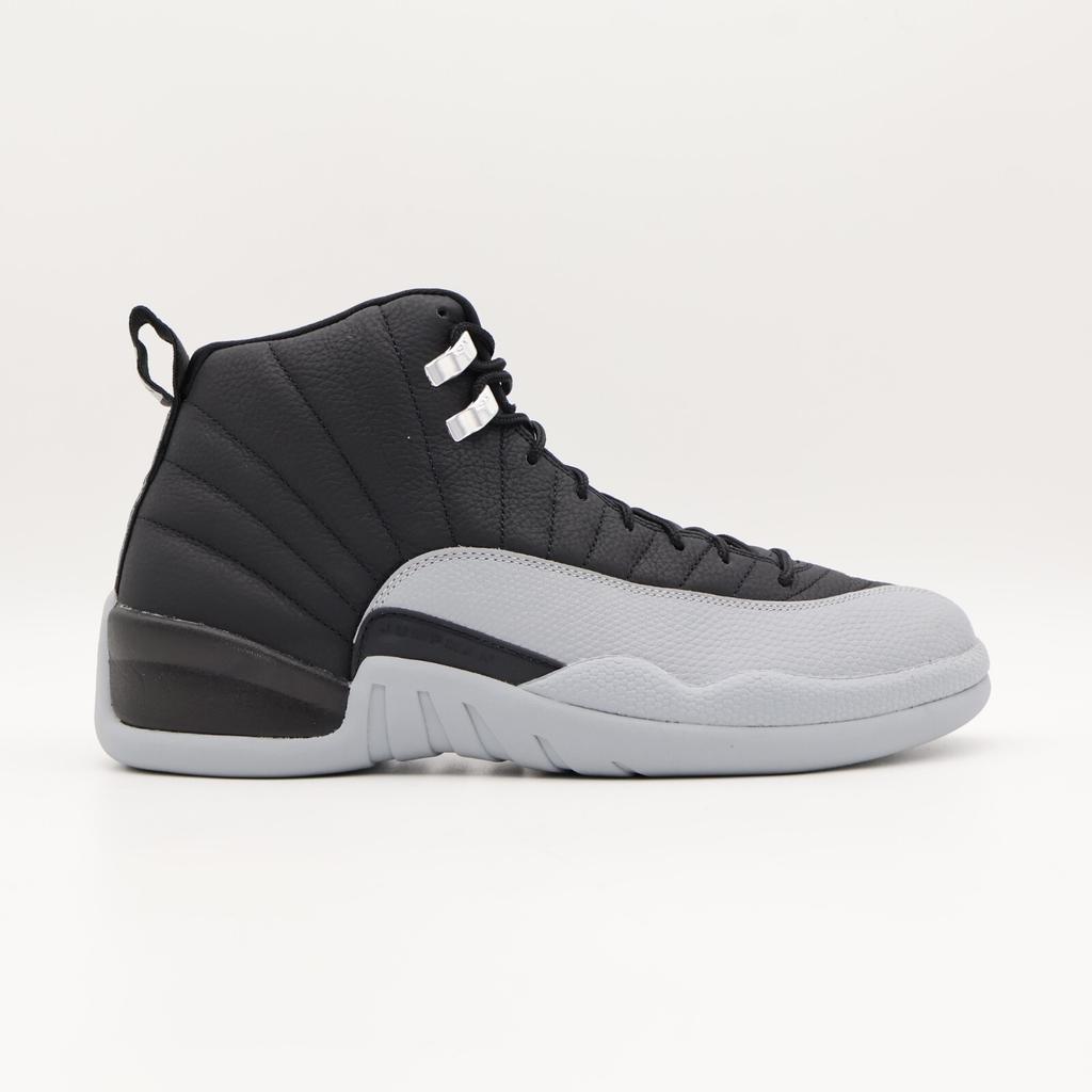CT8013-010 Nike Air Jordan 12 Retro Barons Black and Wolf Grey (Men's)