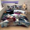 Street Style Selfie Bedding Sets For All Sizes New 3D Printed Bed Cover Comforter Duvet Cover Pillowcase Bedroom Decoration