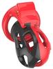 Joker Chastity Cage 7.5 X 3cm Red-Black - Generic - Chastity Cages
