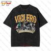 Viclero Estilo Chicano Vintage Oversized T-Shirt Front And Back Print Cotton D1DY