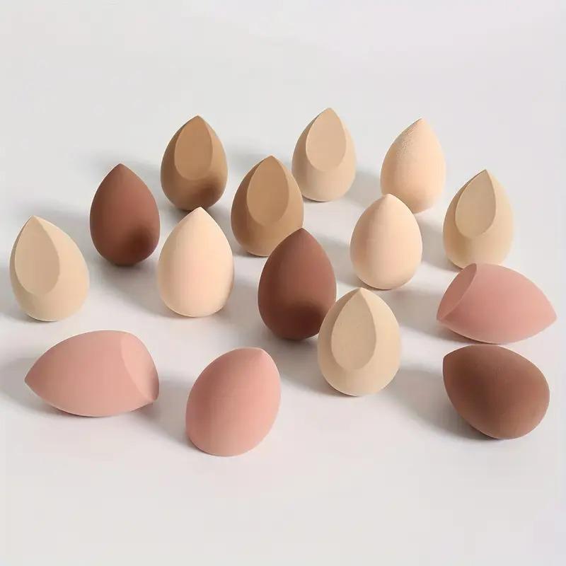 6-Pack Makeup Sponges for Flawless Foundation - Blending Beauty Sponge for Liquid & Cream Makeup - Perfect for Holiday Parties &