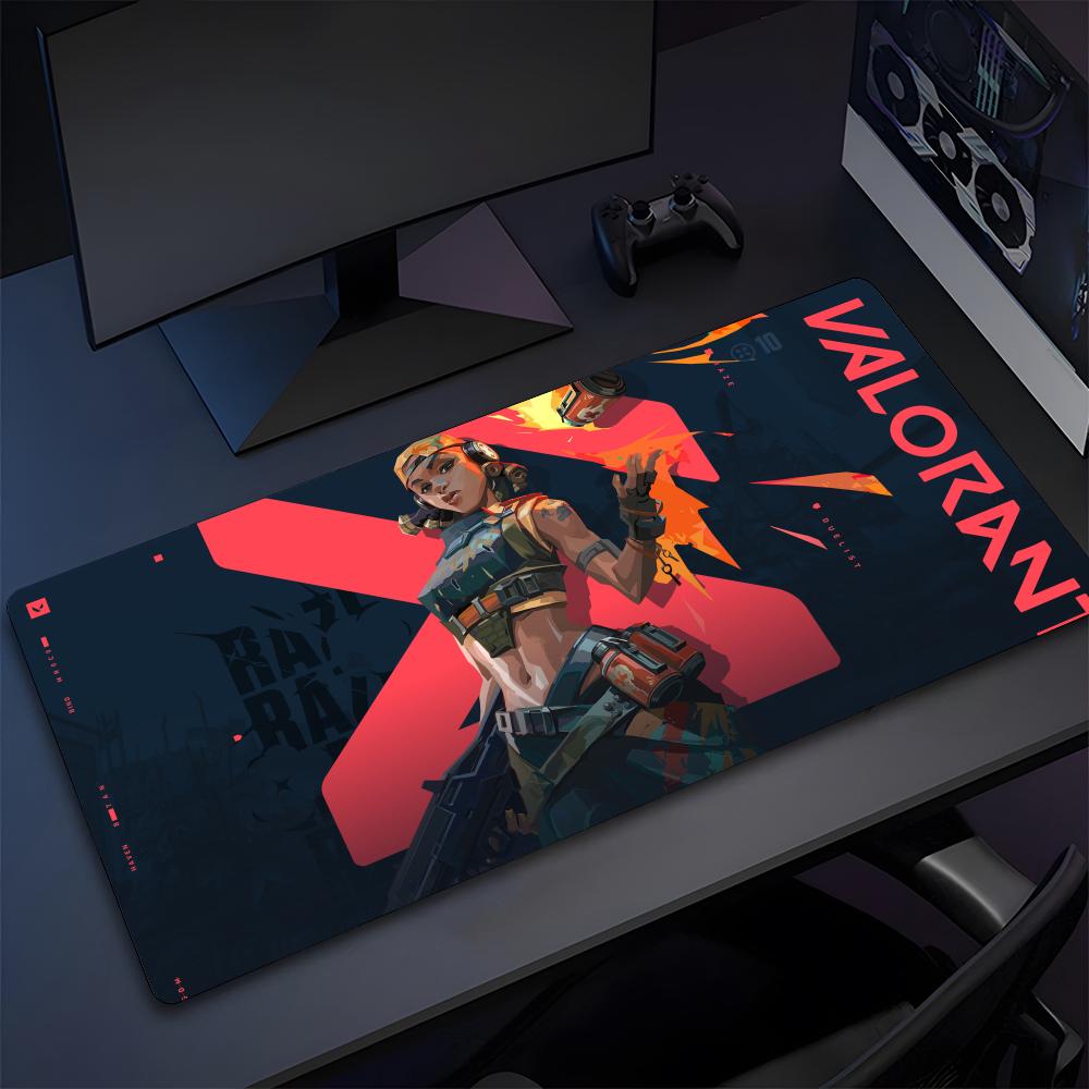 V-Valorants Mouse Pad High Quality Natural Rubber Mouse Pad The Most Professional Washable Laptop Mouse Pad
