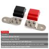 32V 100A 4x10-24" Battery Terminal Mount Tin-plated Copper 2340 Bus Bars with Stainless Screws for Marine Car Boat RV Vehicles