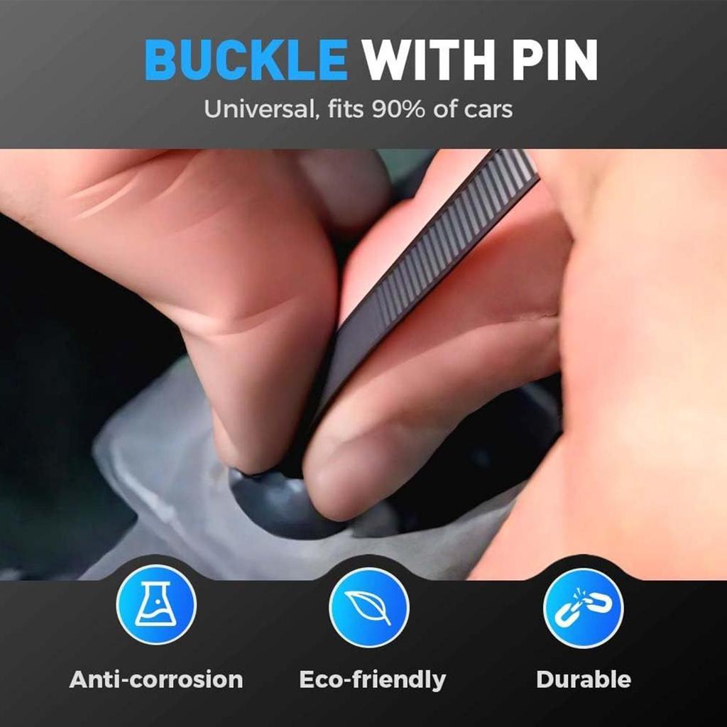 20/50pcs Universal Nylon Cable Tie Buckle Auto Multi-Purpose Fastener Screw Cable Clip Heavy Duty Self-locking Nylon Zip Ties