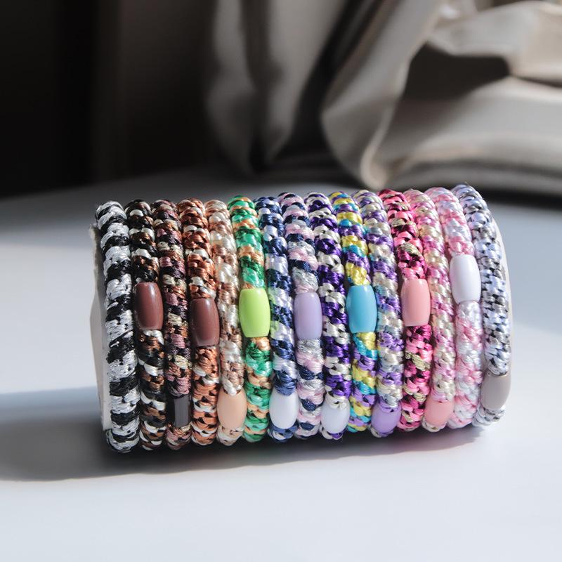 High-Elasticity Durable Hair Ties: Stylish Hair Ropes for Women